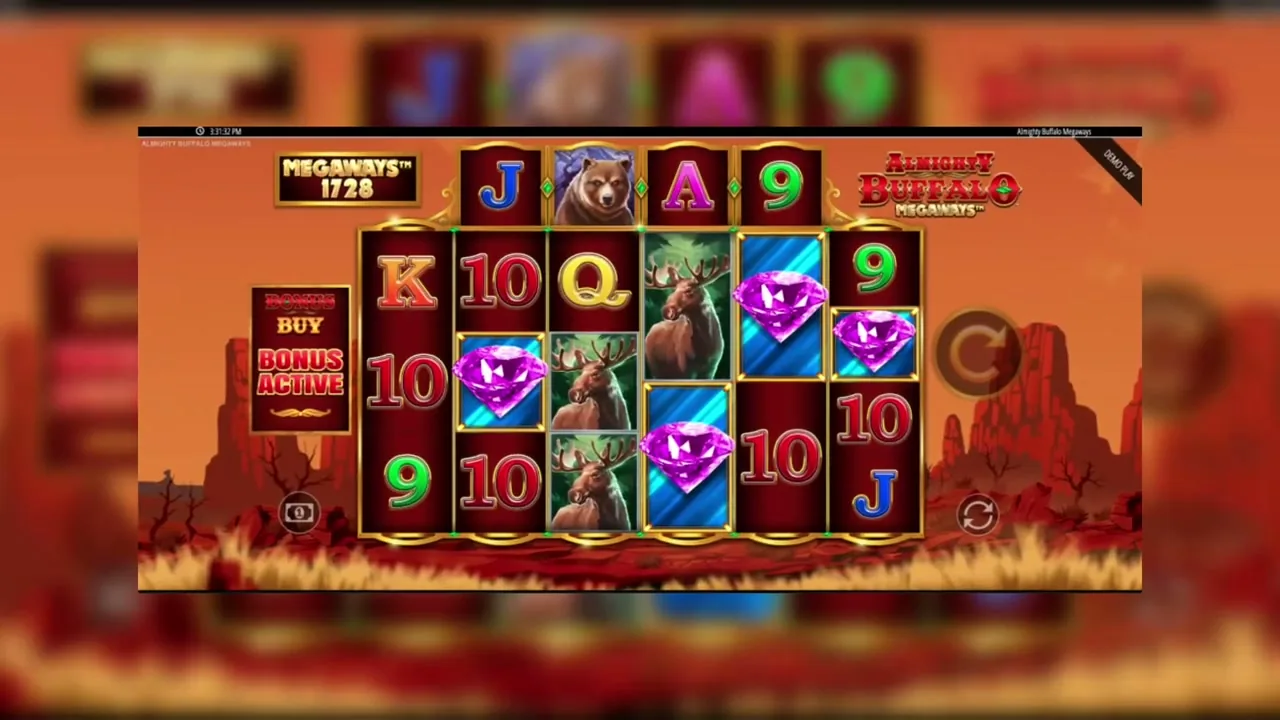 Símbolo multiplicador activando un premio en una tragamoneda